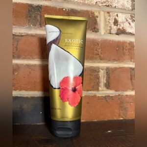 Bath & Body Works Exotic Coconut Body Cream RARE Tube NEW